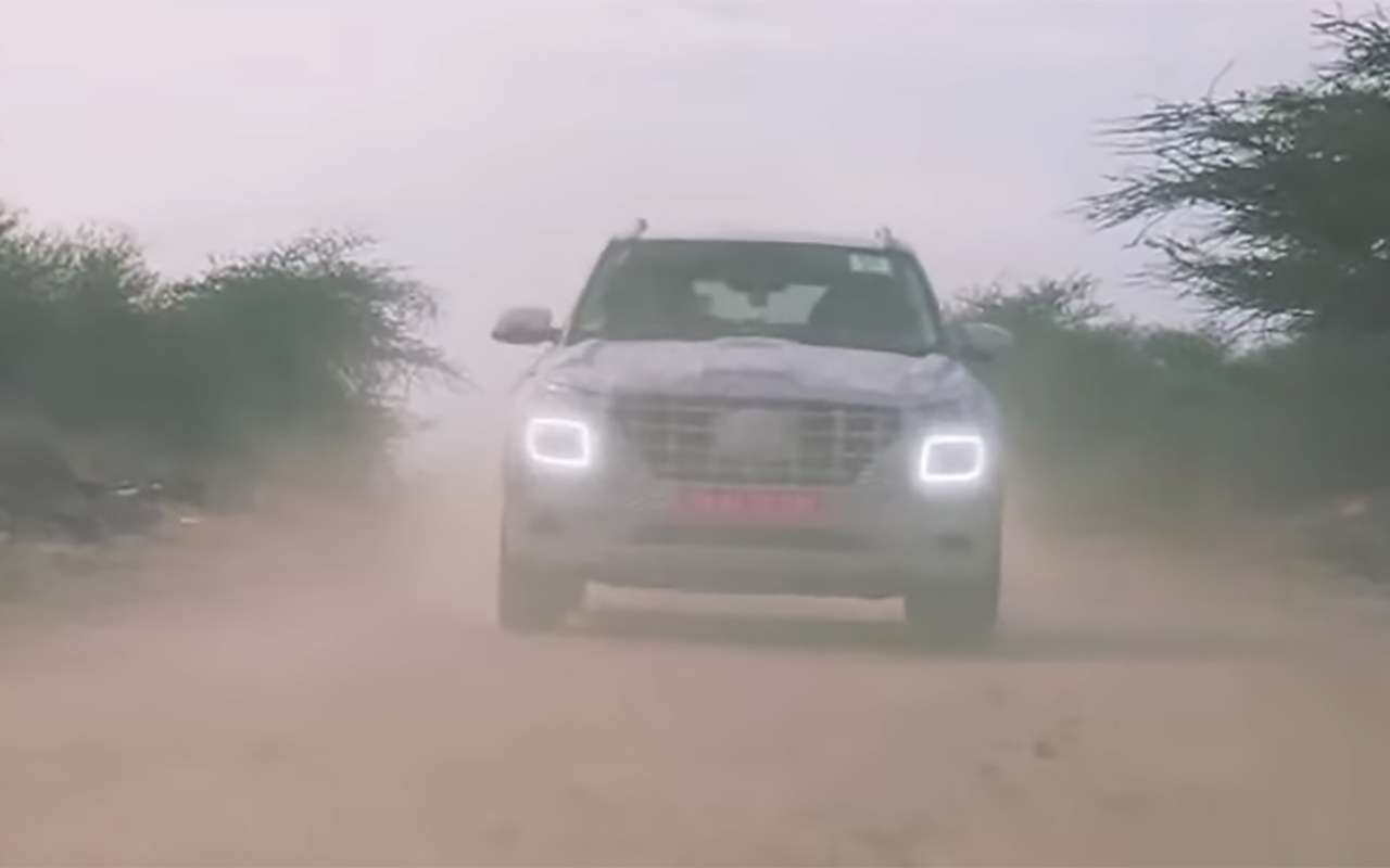 Самый маленький кроссовер Hyundai показали на видео