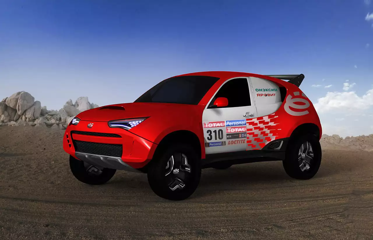 «ё-мобиль» готовится завоевать «Дакар»
