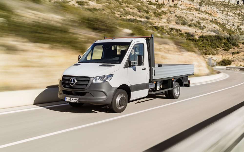 Mercedes Benz Sprinter 516 CDI Pickup 2018