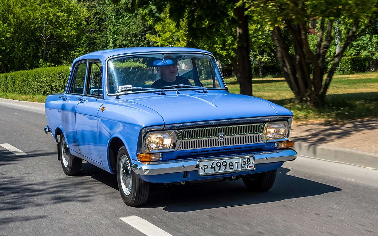 Москвич из прошлого на тестах «За рулем»: машина — огонь!