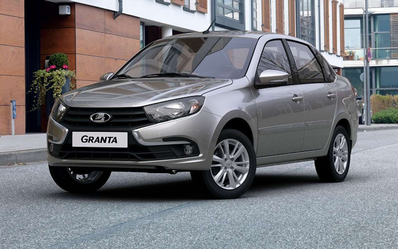 Lada Granta в новой битопливной модификации: теперь и на бензине, и на метане