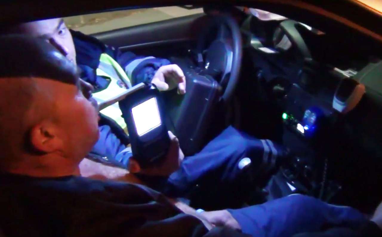 Юра, ты не прав! - как задерживали пьяного лихача