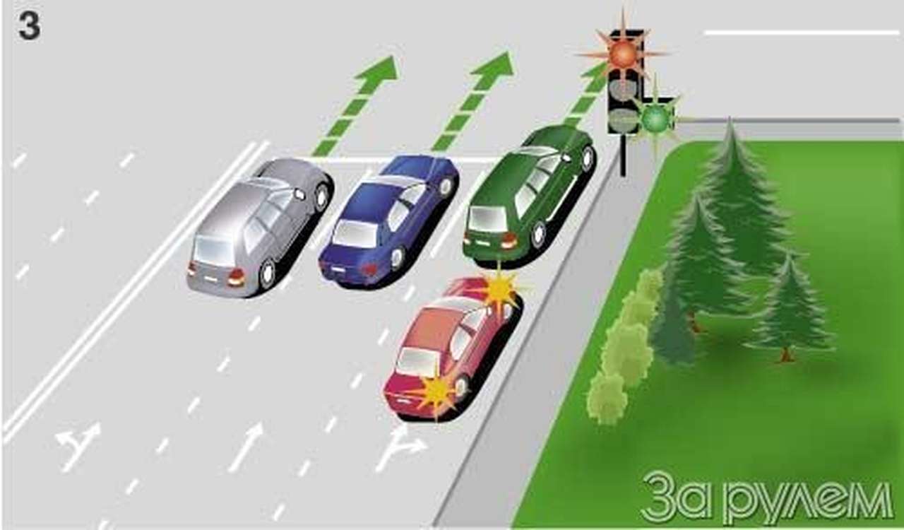 Сюрпризы перекрестков