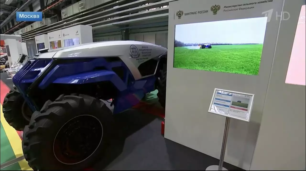 Первый российский беспилотный трактор обещает переворот в сельском хозяйстве
