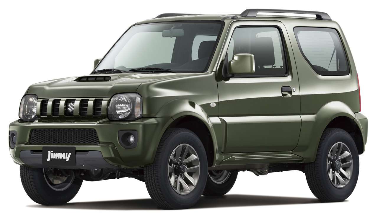 Suzuki слегка освежила вседорожник Jimny