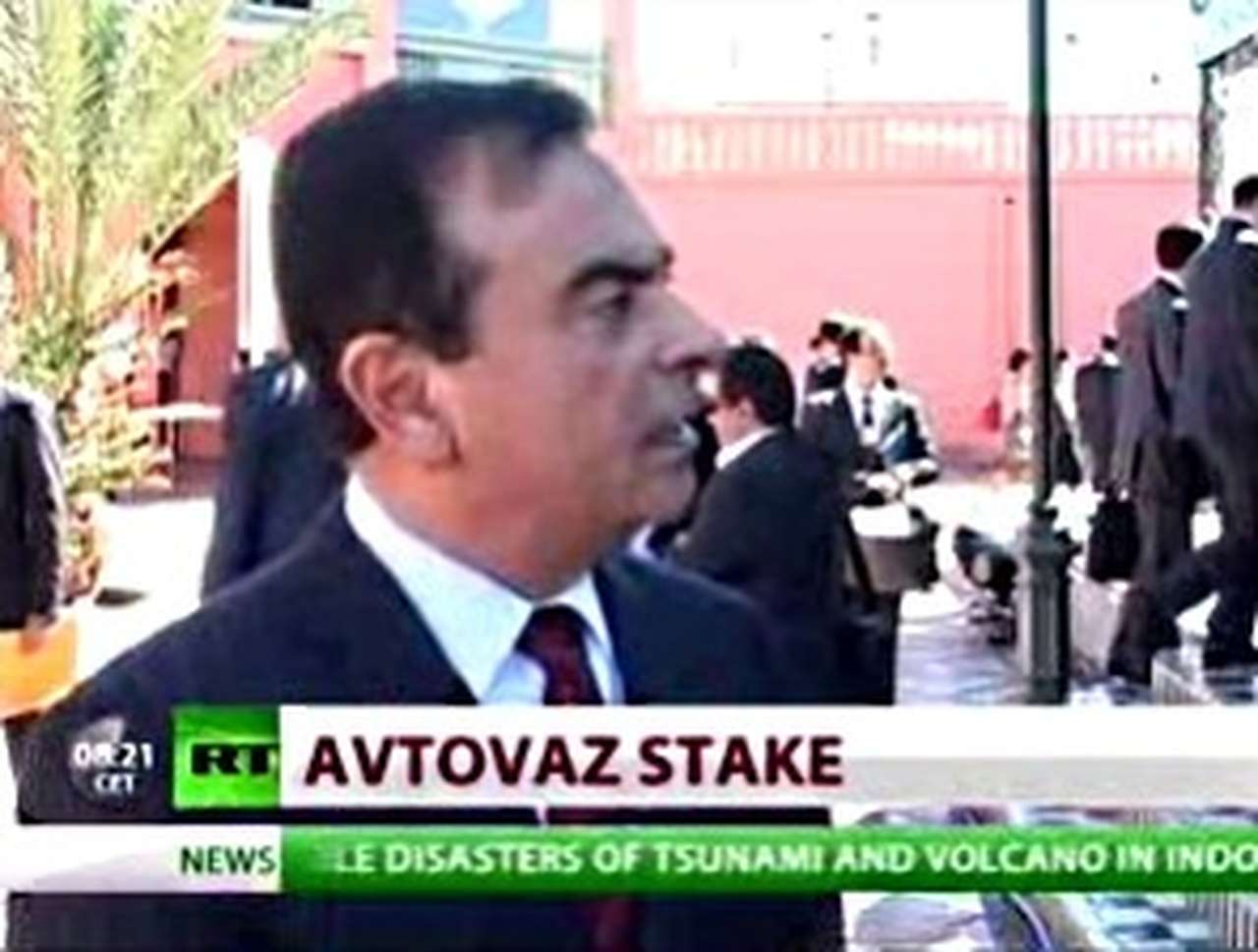 Скриншот с видеоролика телеканала Russia Today