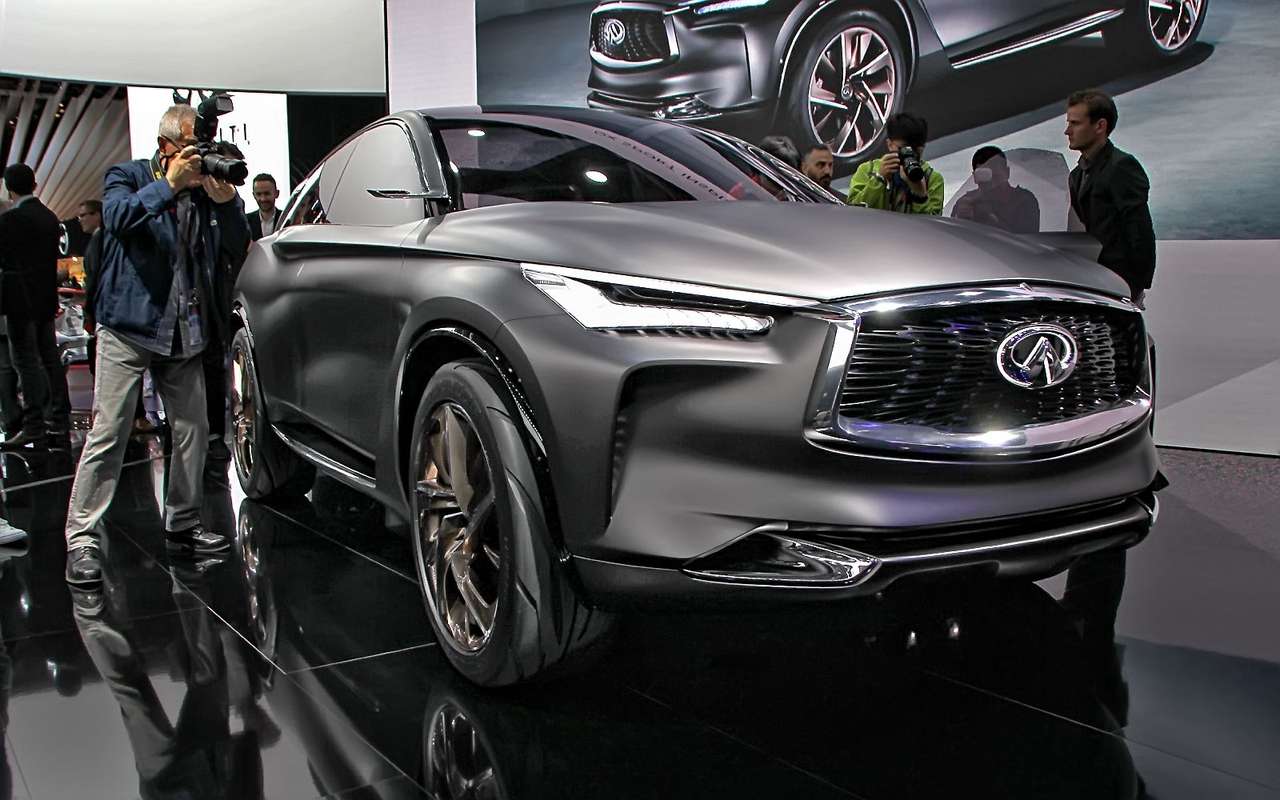 Шок-концепты: Infiniti показала кроссовер и революционный двигатель