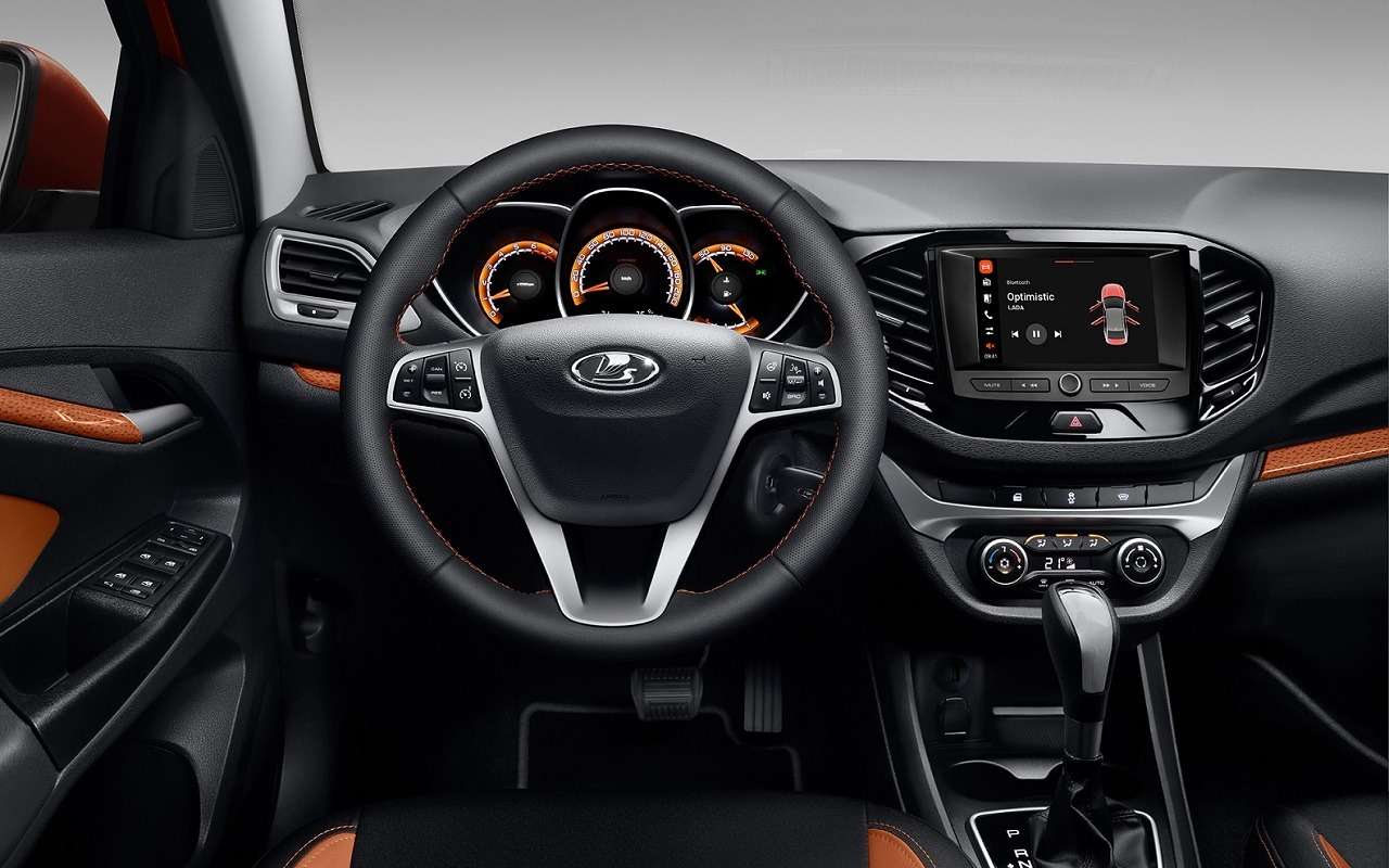 Система Enjoy в салоне Lada SW Cross