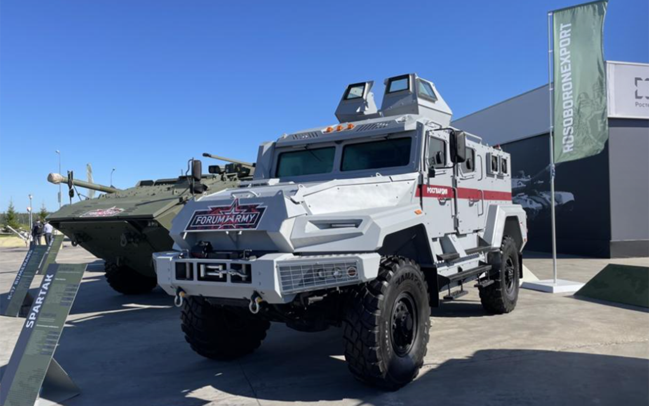 Российский броневик обзавелся экспортным вариантом