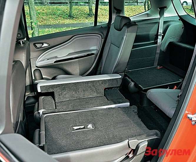 Опель зафира как раскладываются сиденья - 82 фото