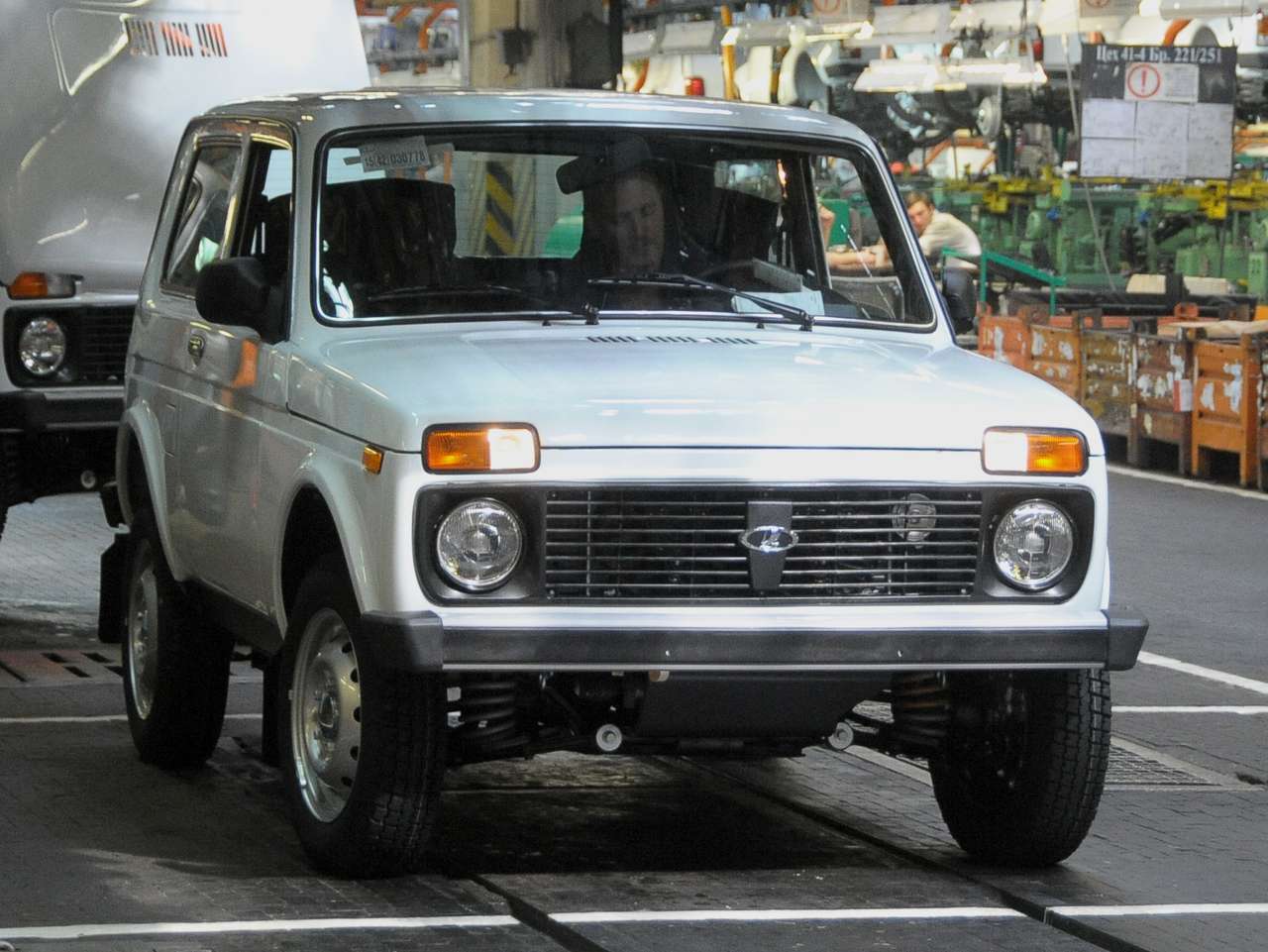 На Lada 4х4 появились дневные ходовые огни