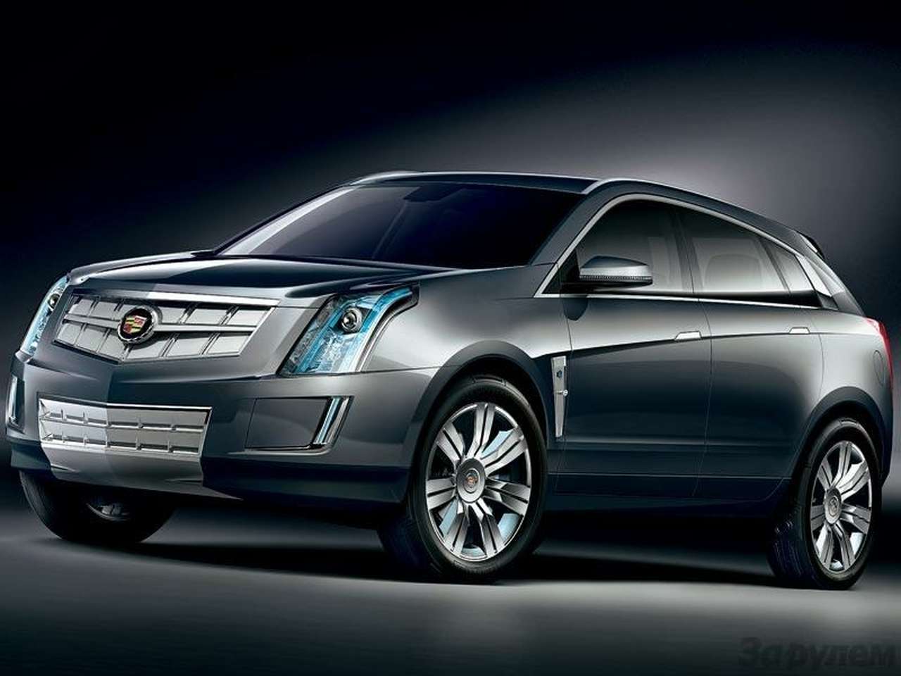 Концепт-кар Cadillac Provoq представлен на выставке Consumer Electric Show в Лас-Вегасе в 2008 году.