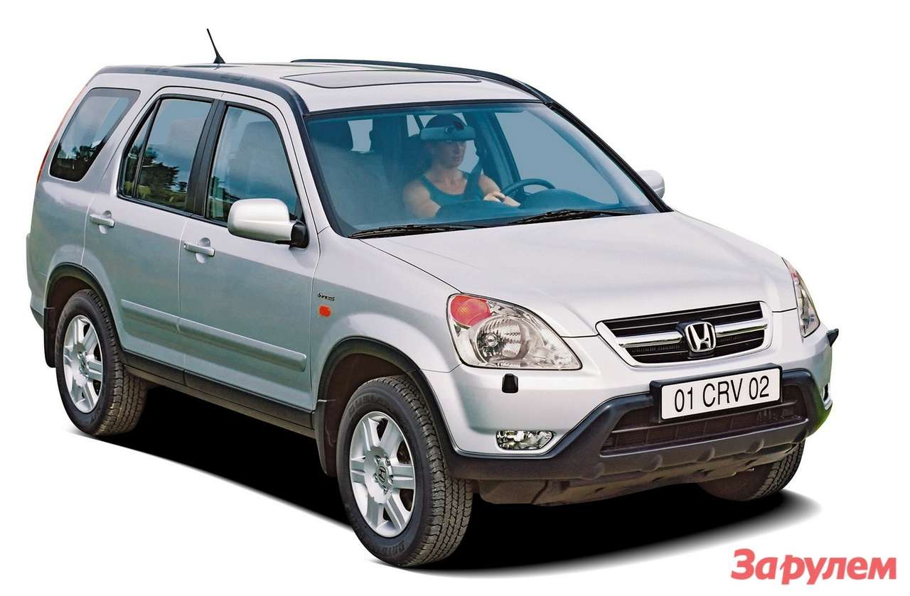 Honda CR-V: 2001–2006 (рестайлинг 2004 г.)