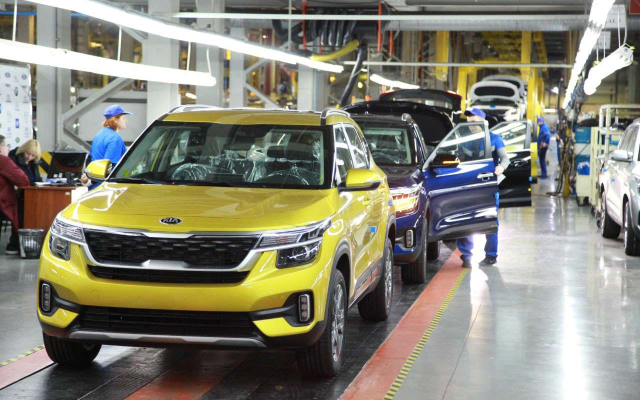Производство Kia Seltos началось в России
