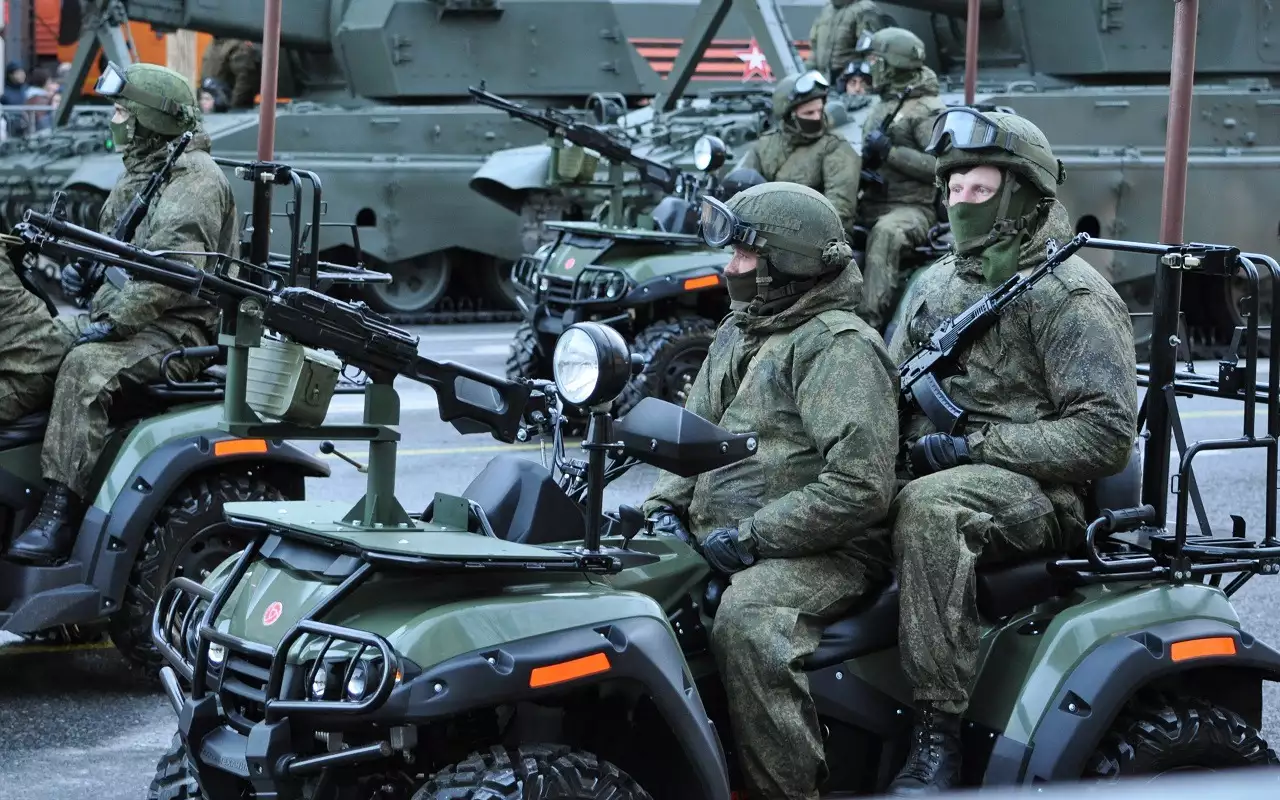 Боевые квадроциклы Армии России