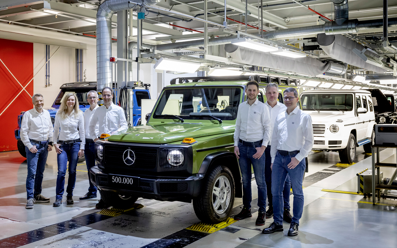 Mercedes Benz g class br464