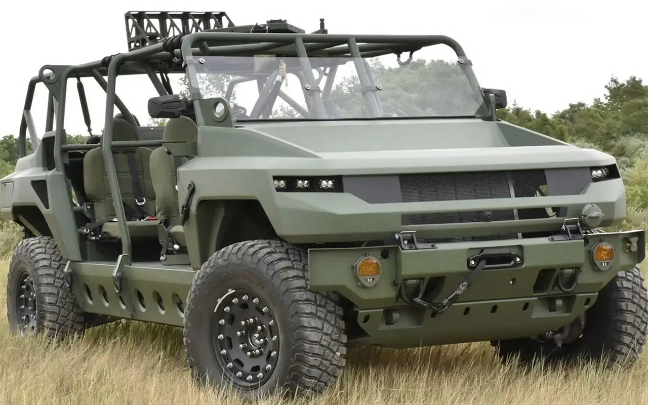 Электрический Hummer сделали военным