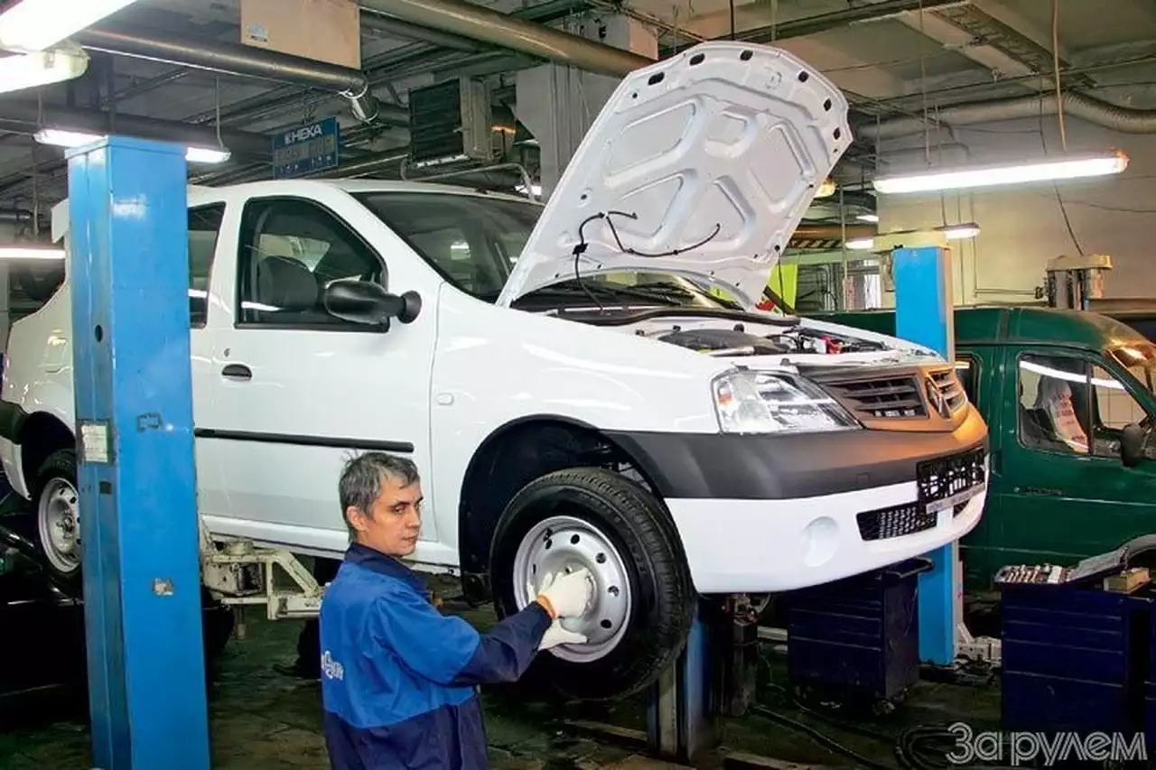 Обслуживаем Renault Logan