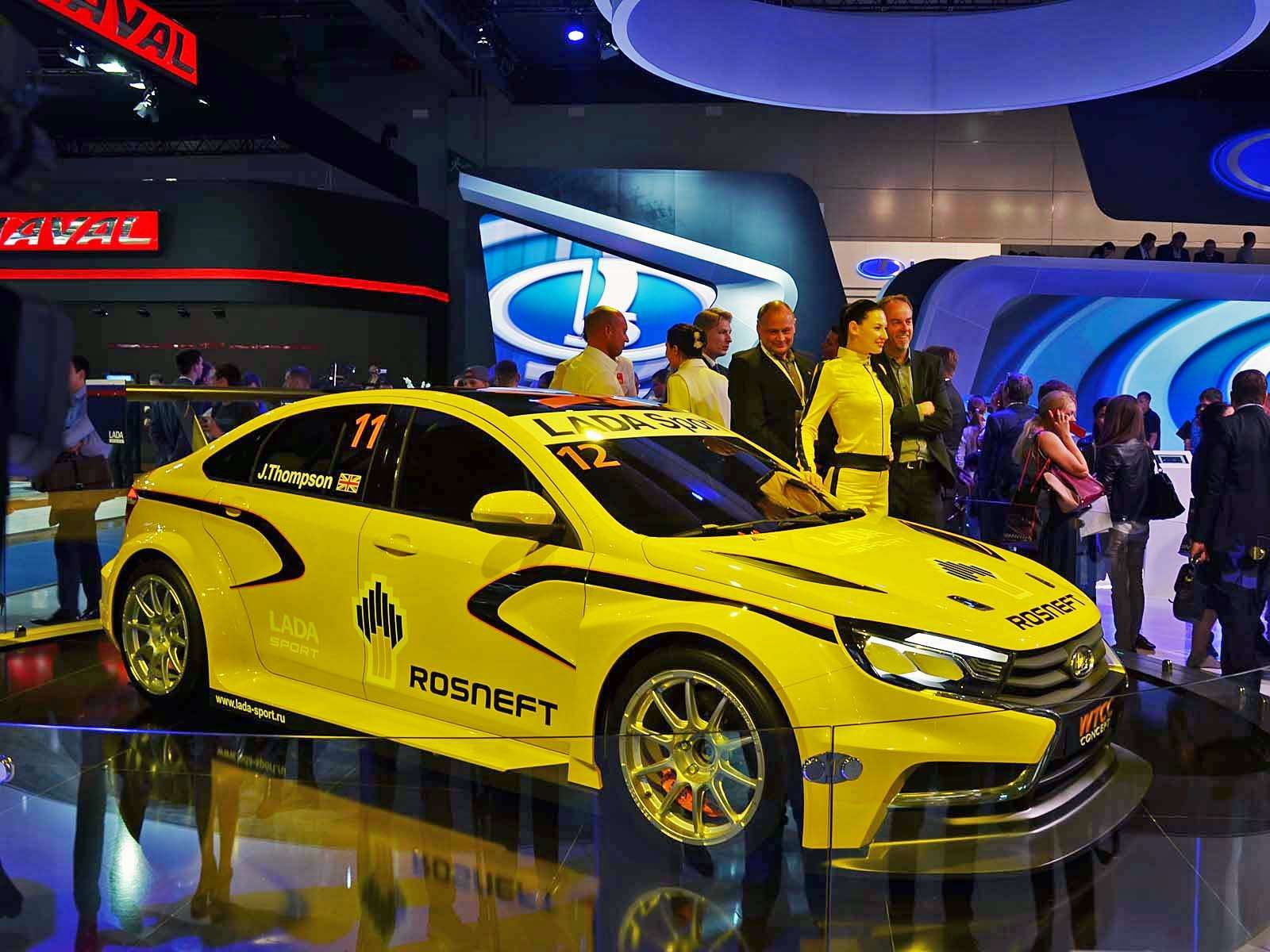 Lada Vesta WTCC: Маньи-Курный набор