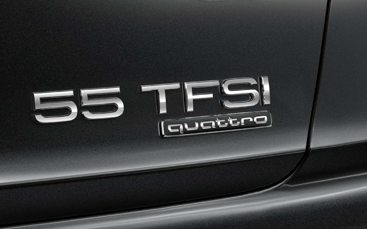 Audi вводит новую систему обозначения модификаций