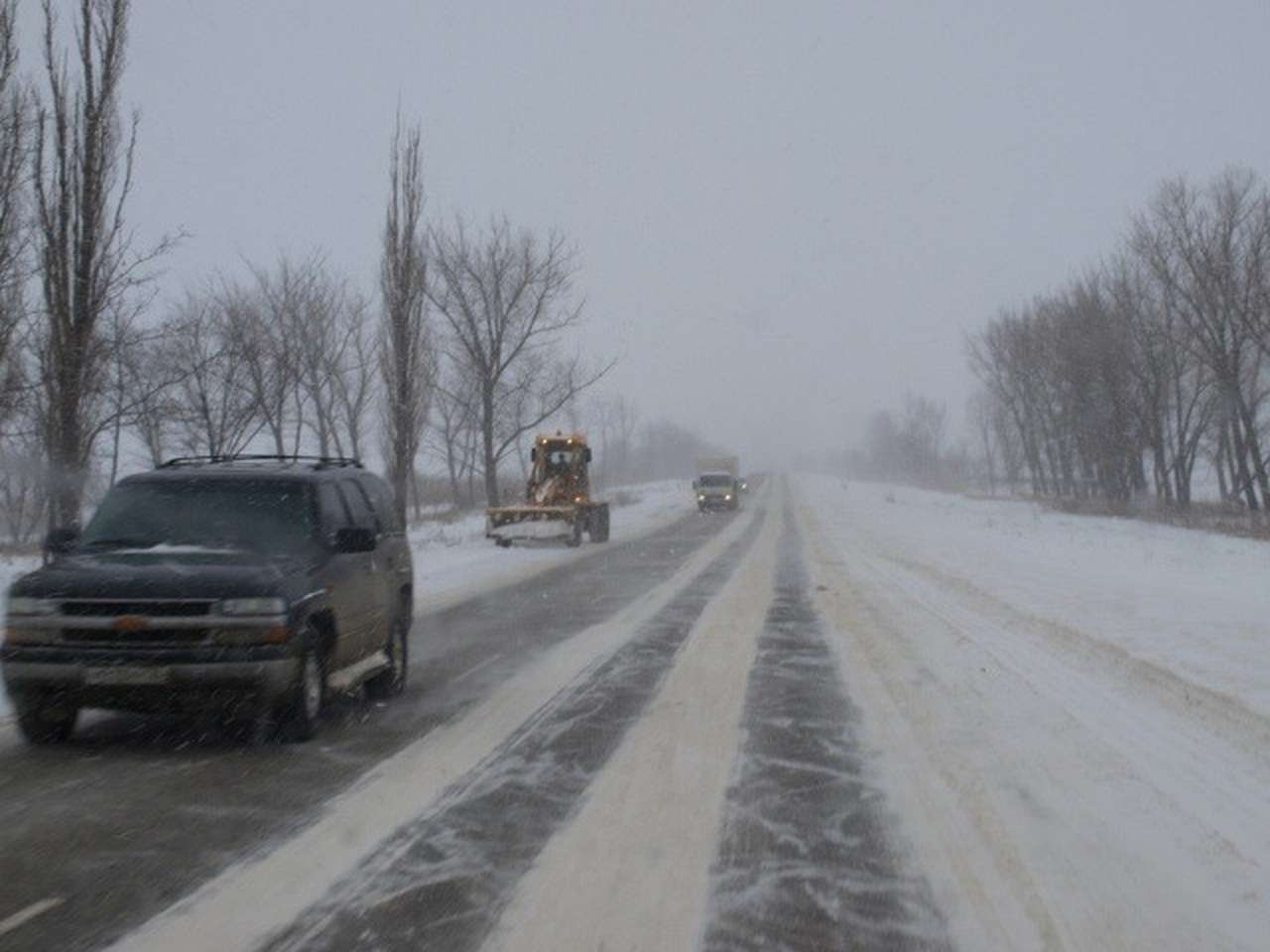 УГИБДД Ставрополья ограничила движение по 10 трассам