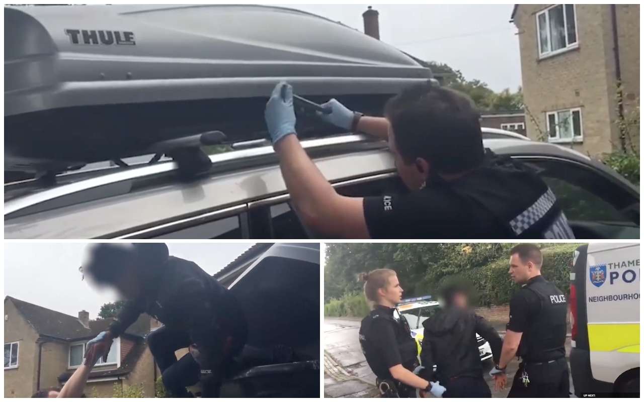 Из моего багажника торчит чья-то нога! — вы такое видели?