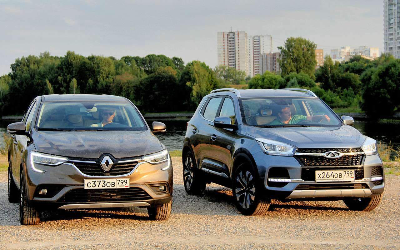 Блог Петра Меньших: Renault Arkana против Chery Tiggo 4