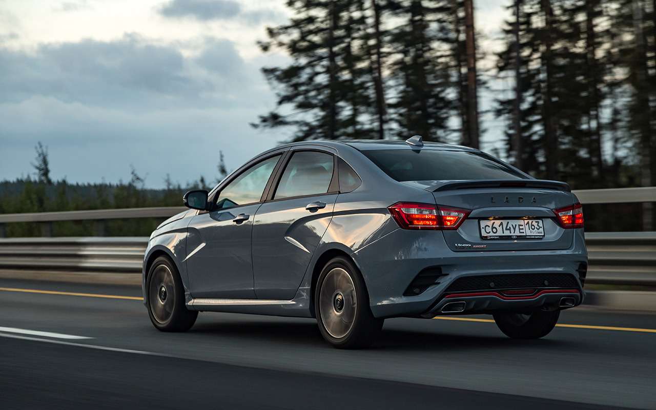 Lada Vesta Sport: о цене, комплектации и скорости