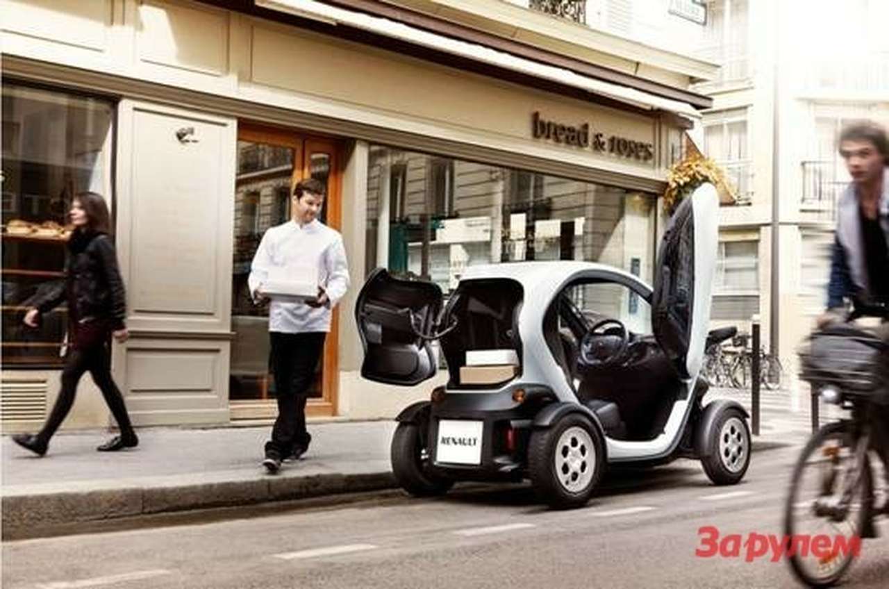 Электромобиль Renault Twizy стал грузовиком