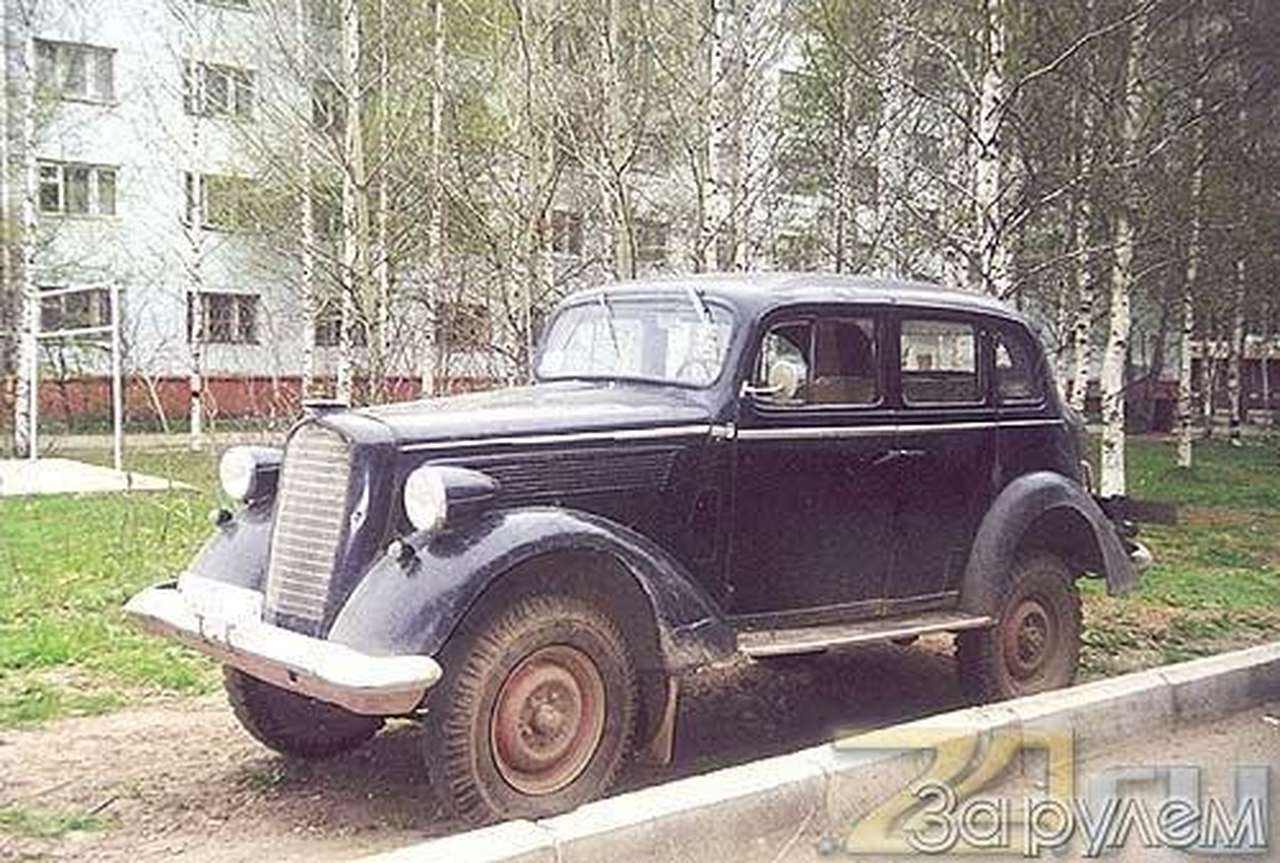 Трофейный Opel еще послужит