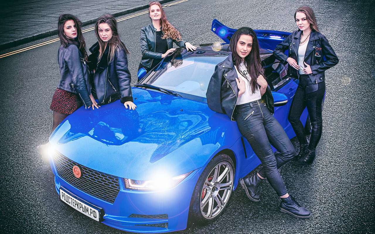 Бауманка выпустила календарь со студентками и родстером Крым