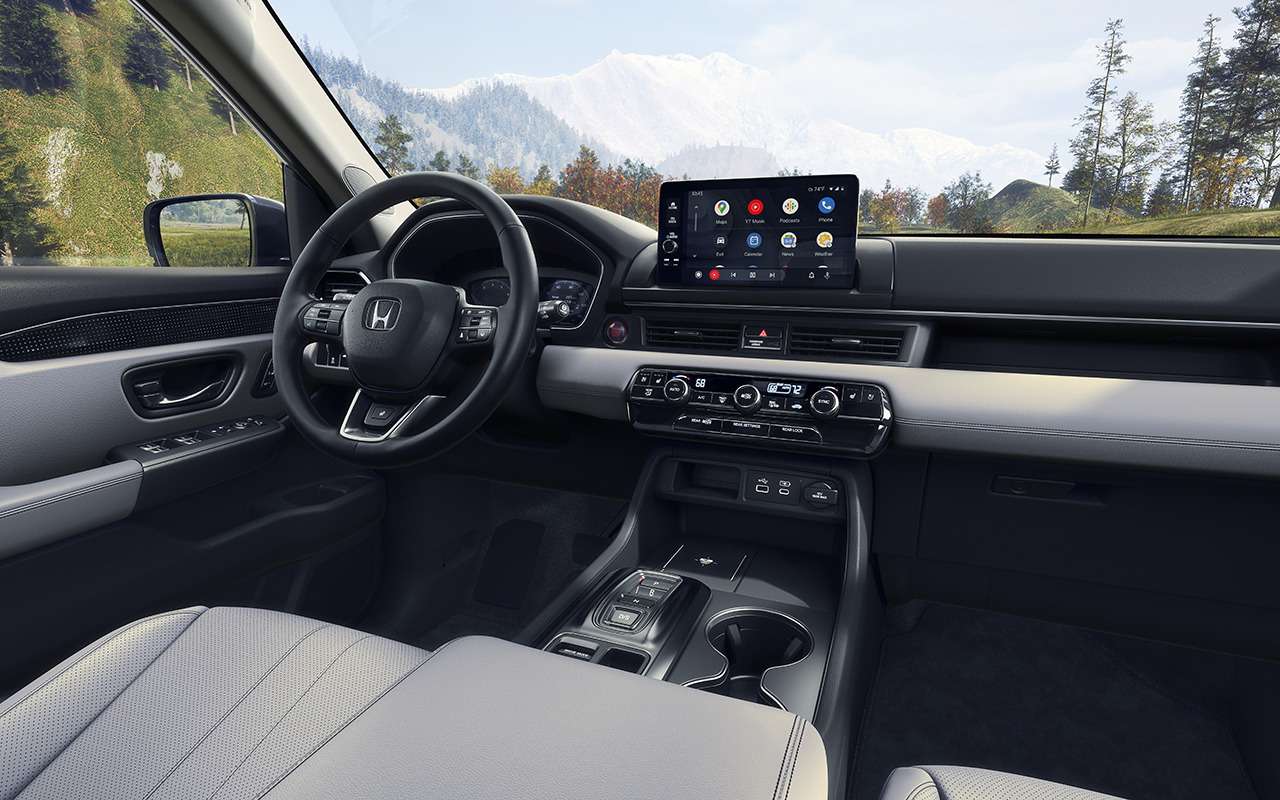 Интерьер Honda Pilot Elite