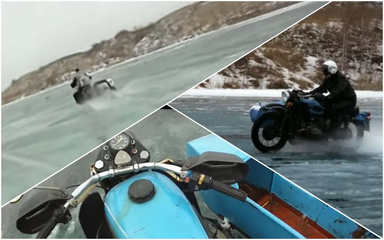 Кто круче, Ural или Honda? Зависит от условий! (видео)