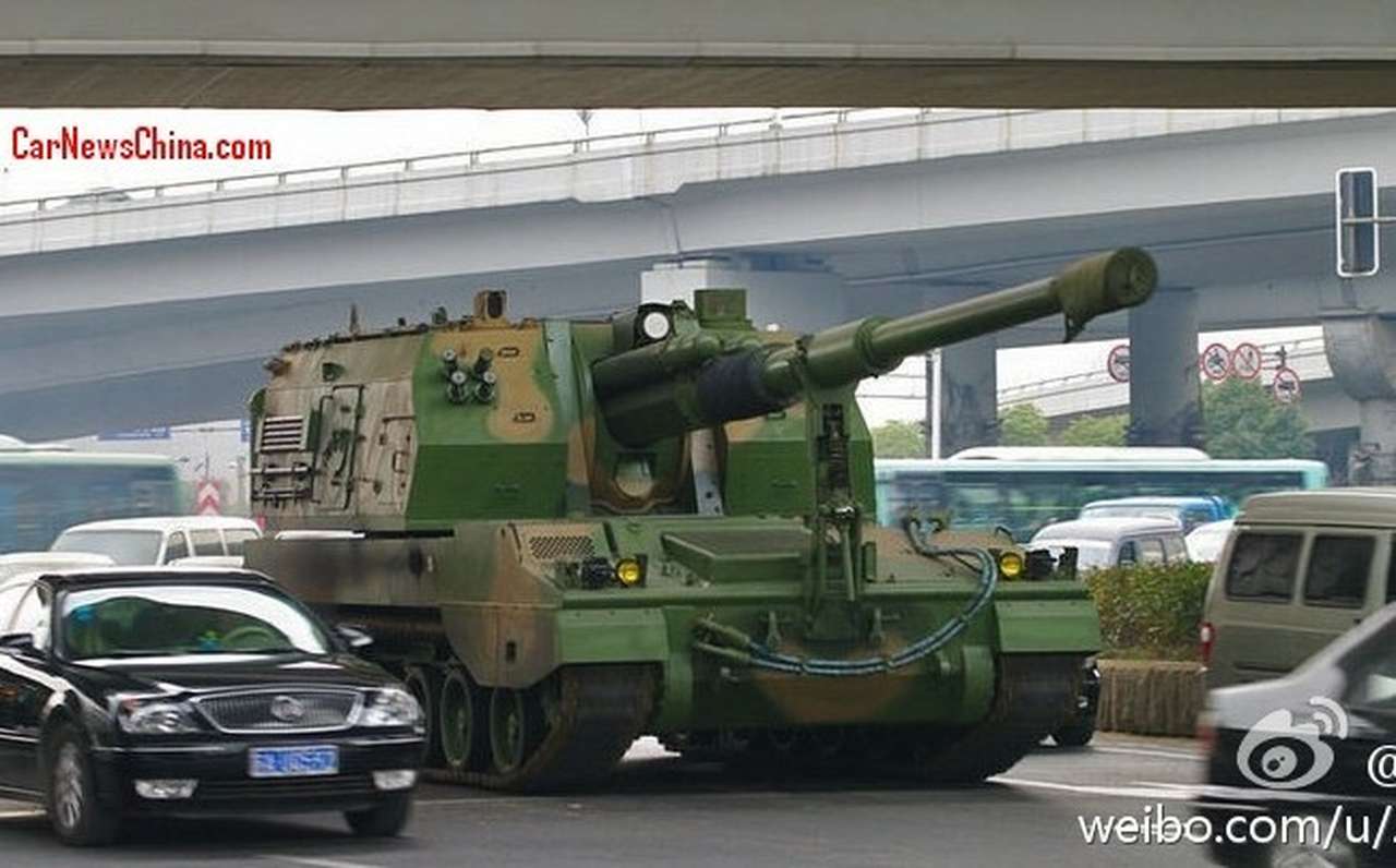 Самоходка заблудилась в городе