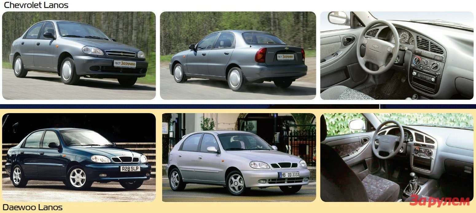 Шевроле ланос sx и se отличия