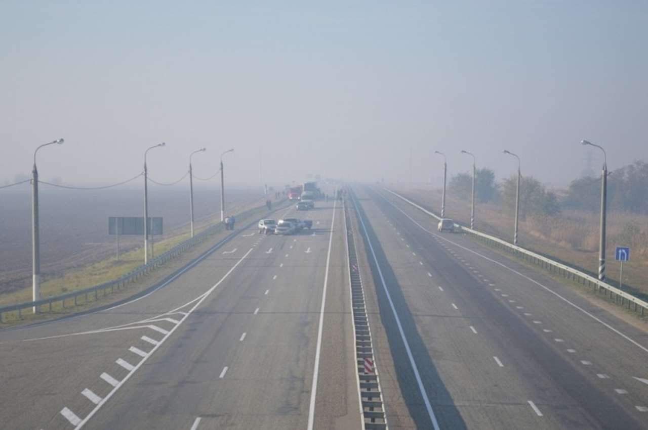 Два человека погибли в ДТП с участием 50 автомобилей на Кубани