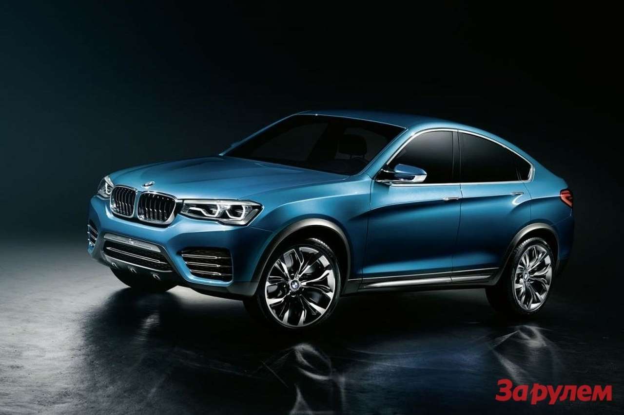 BMW показала компактный X6 – кроссовер X4