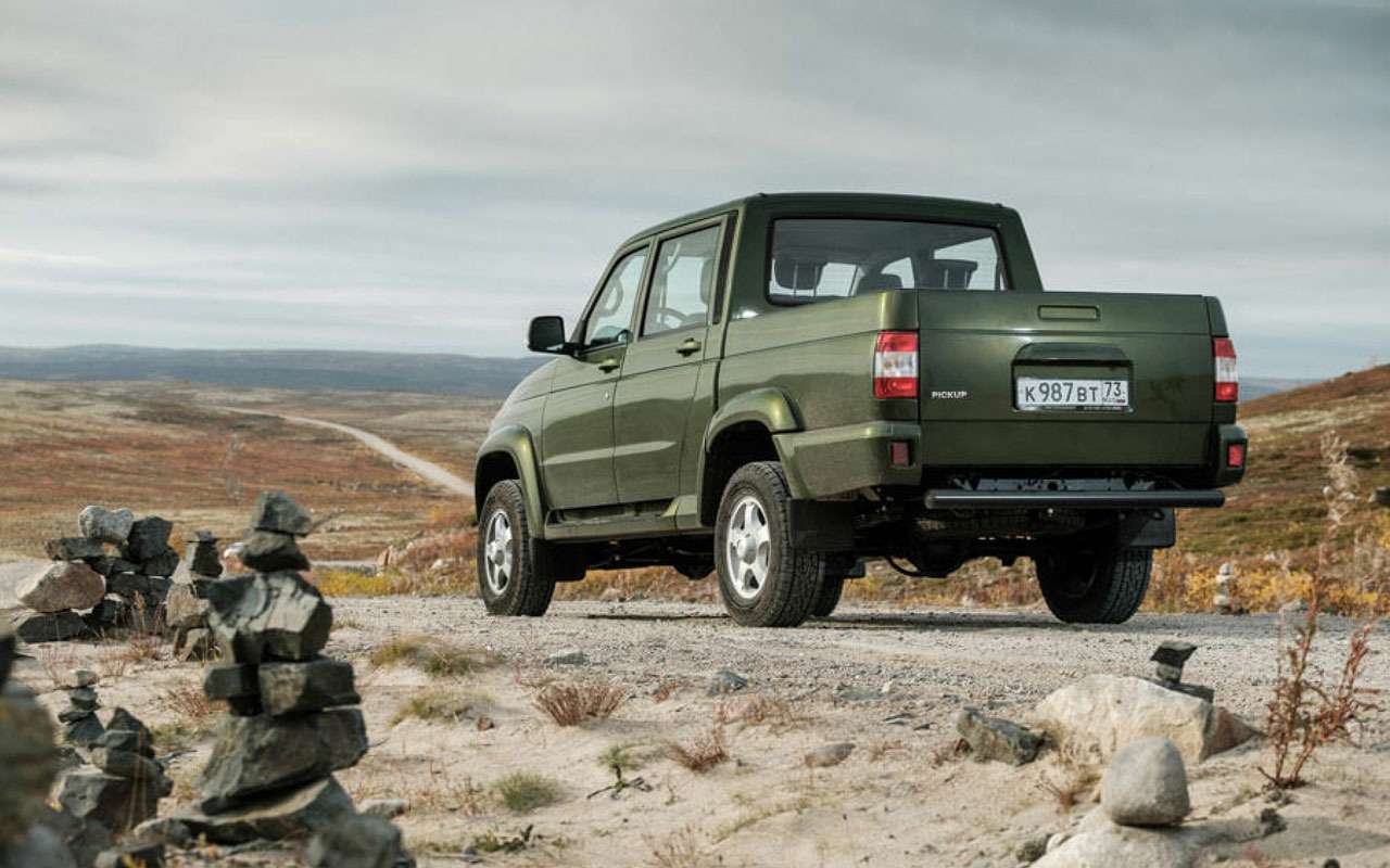 УАЗ опубликовал цены Пикапа с автоматом