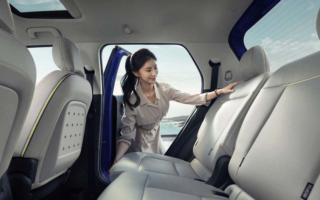 Кроссовер Hyundai Casper — первые фото салона
