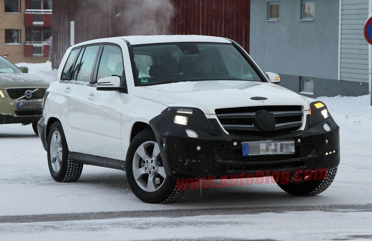 Mercedes-Benz GLK готовится к первому фейслифтингу