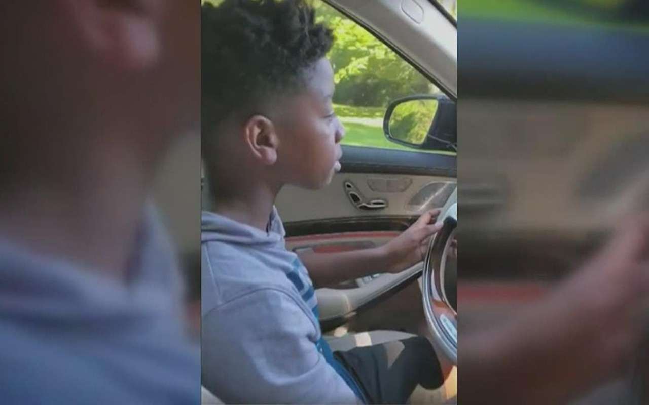 11-летний пацан за рулем Мерседеса: спас жизнь бабушке