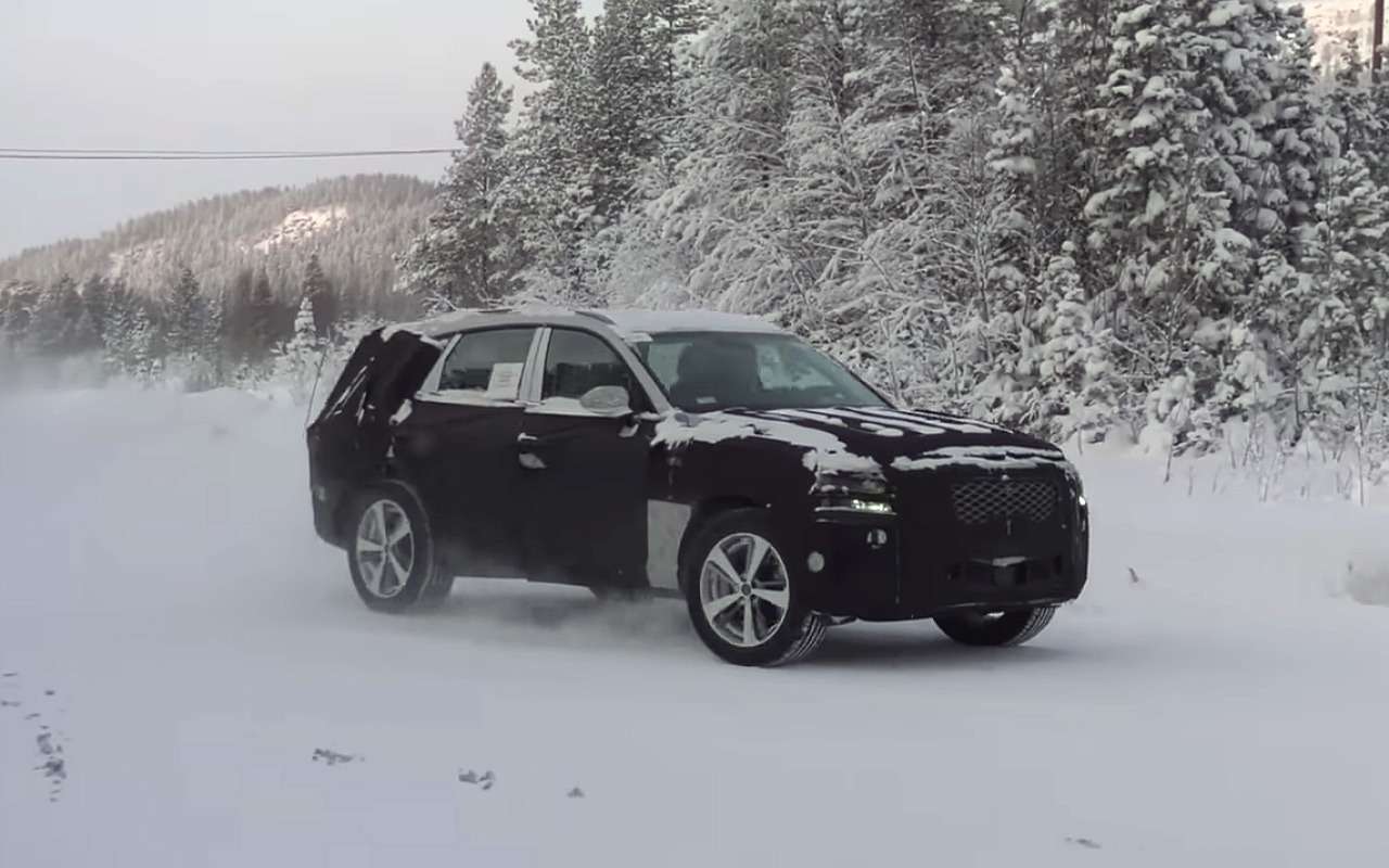 Genesis испытывает роскошный кроссовер GV80
