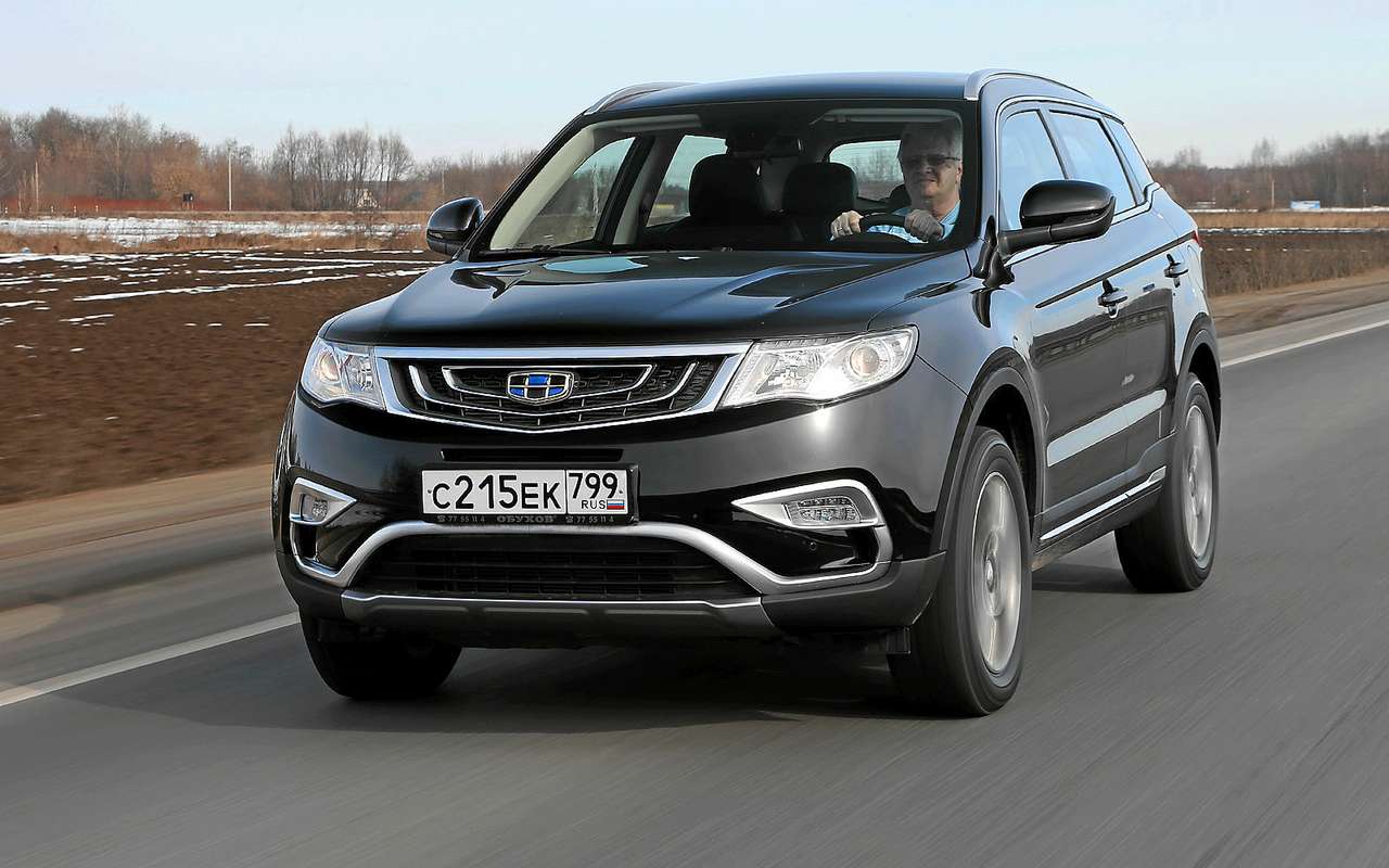 Geely Atlas - эксклюзивный видеотест