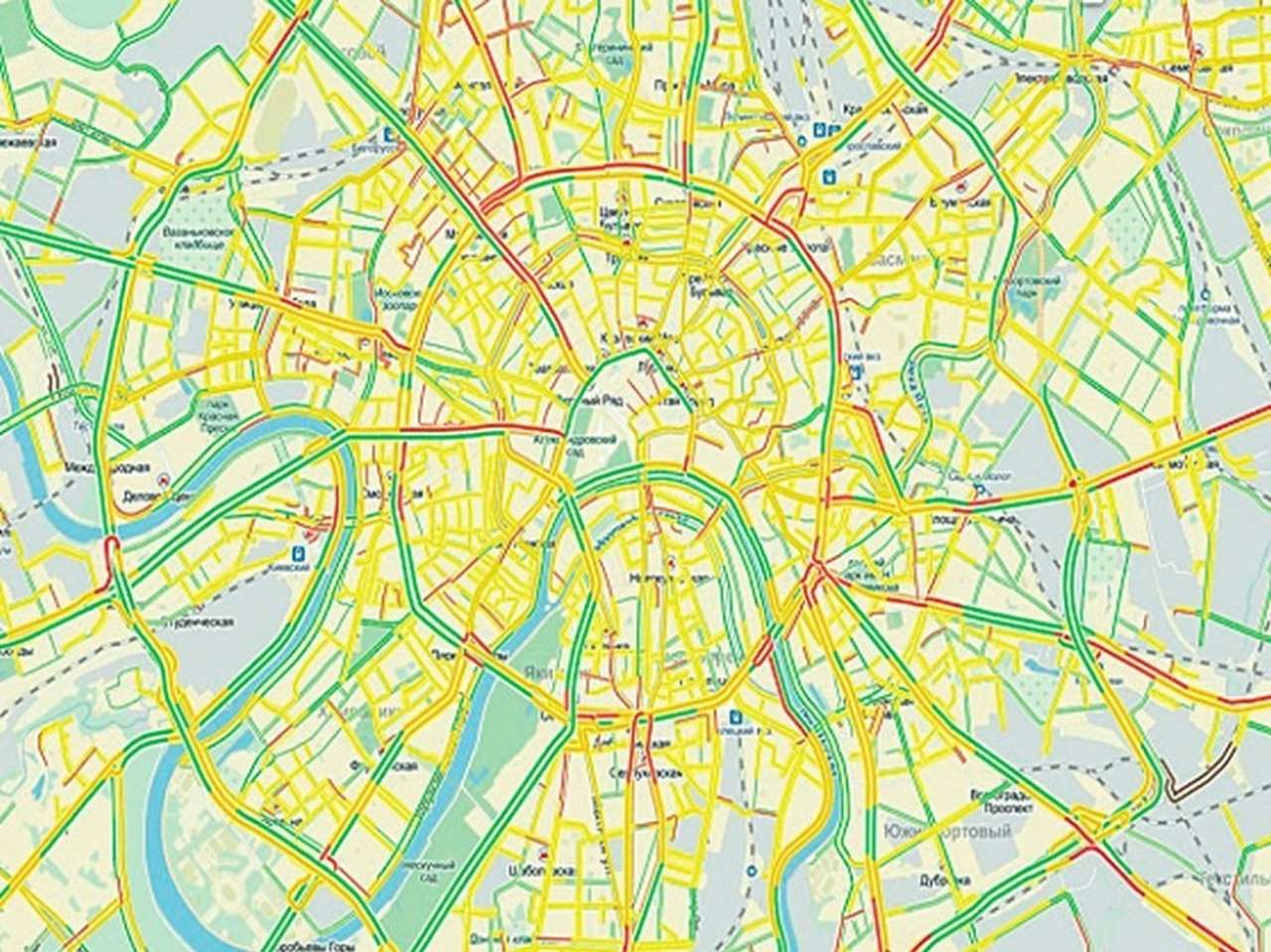 На Садовом кольце снизят количество полос до трех-четырех