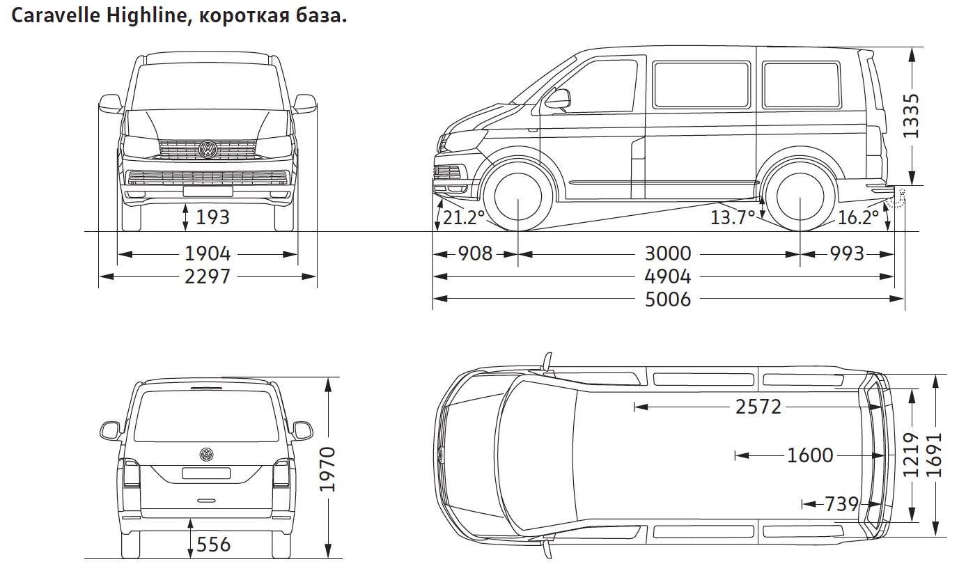 Размеры 4 т