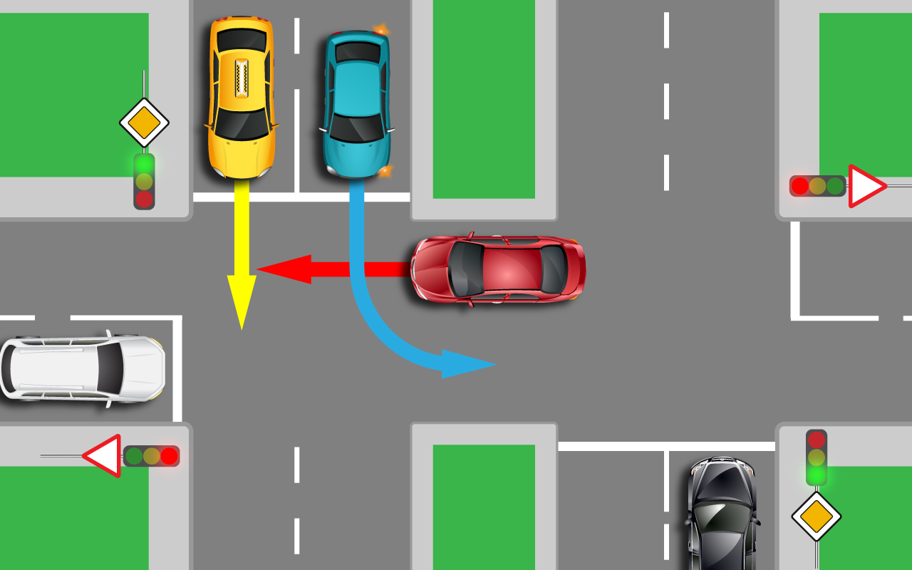 Ты едешь на зеленый и ты же виноват - как такое может быть?!