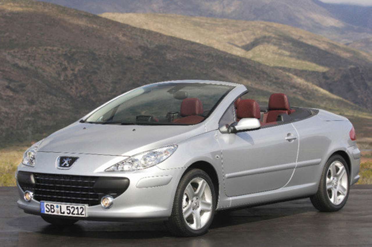 Кабриолет Peugeot 307CC расплодился тиражом 100.000