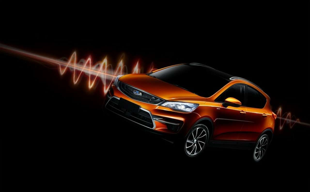 Появились первые изображения Geely Emgrand Cross