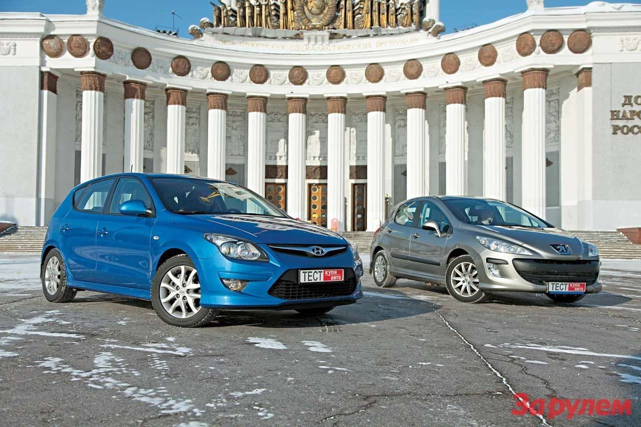 «Хёндай-i30», от 555 900 руб. vs «Пежо-308», от 554 000 руб.