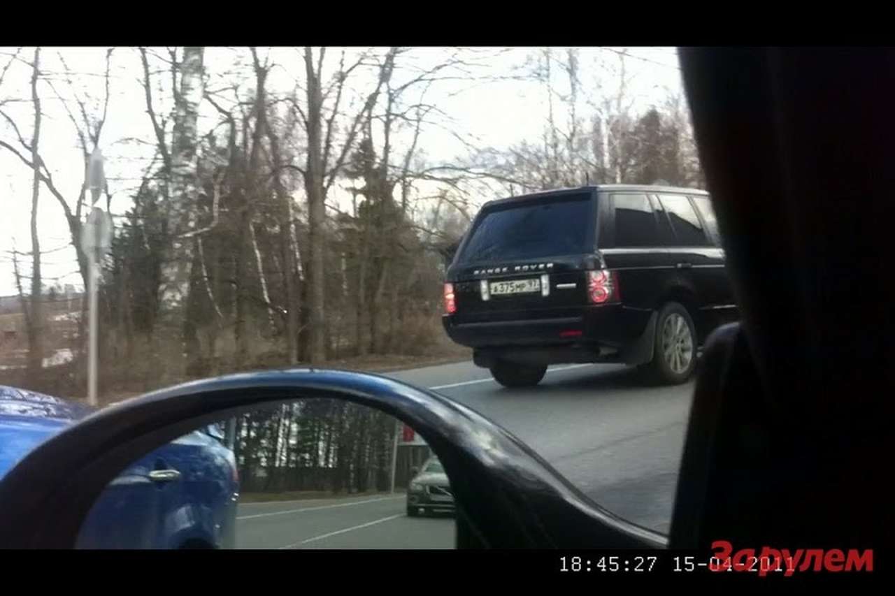 Михалков снова нарушает ПДД